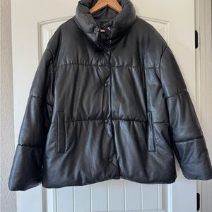 Urban Outfitters Black Leather Jacket